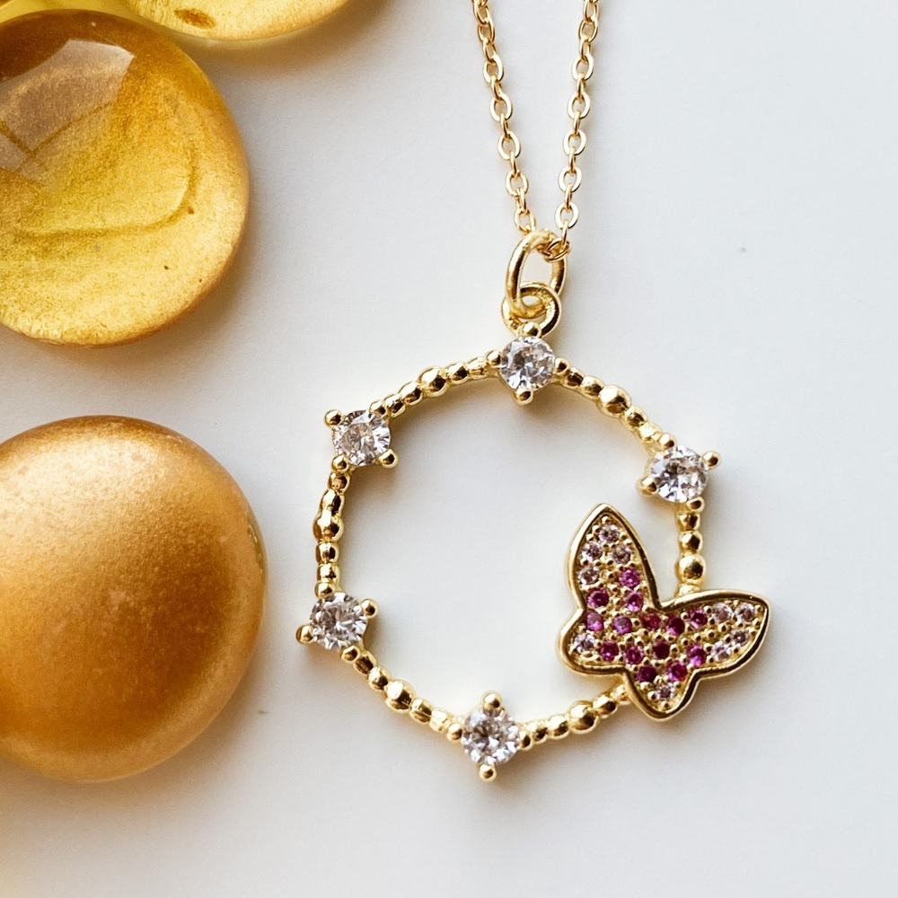Butterfly becklace